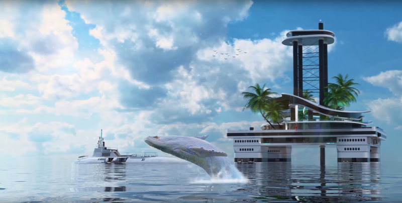 Illustration for article titled This Batshit Crazy Company Wants to Build Mobile Private Islands